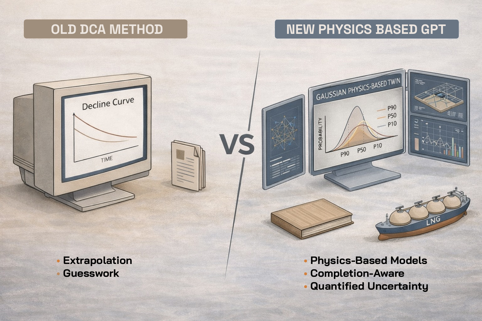 Old DCA Method vs New Physics-Based GPT